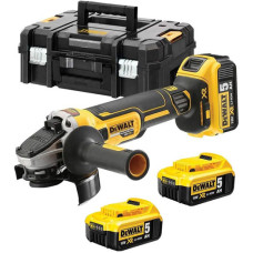 Аккумуляторная угловая шлифмашина DeWALT DCG405P3