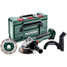 Аккумуляторная угловая шлифмашина Metabo W 18 L BL 9-125 Set (691225000)