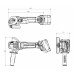 Аккумуляторная угловая шлифмашина Metabo W 18 LT BL 11-125 (613052840)