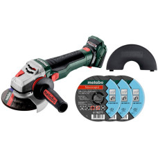 Аккумуляторная угловая шлифмашина Metabo WB 18 LTX BL 15-125 Quick Set (691226000)