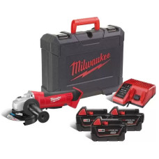 Аккумуляторная угловая шлифмашина Milwaukee HD18 AG-32C + M18BX