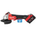 Аккумуляторная угловая шлифмашина Milwaukee M18 ONEFSAG125XPDB-502X