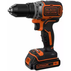 Аккумуляторная дрель-шуруповёрт Black&Decker BL186KB