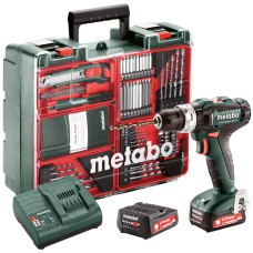 Аккумуляторная дрель-шуруповёрт Metabo PowerMaxx SB 12 Set (601076870)