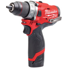 Аккумуляторная дрель-шуруповёрт Milwaukee M12 FDD-202X