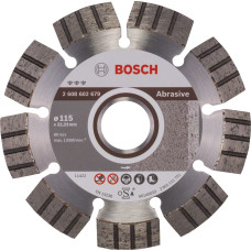 Алмазний диск Bosch Best for Abrasive 115x22.23 мм.