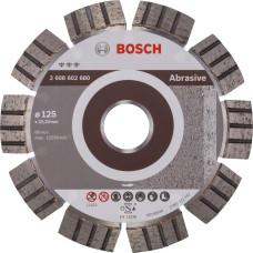 Алмазный диск Bosch Best for Abrasive 125x22.23 мм.