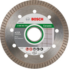 Алмазный диск Bosch Best for Ceramic Extra-Clean Turbo 115x22.23 мм.