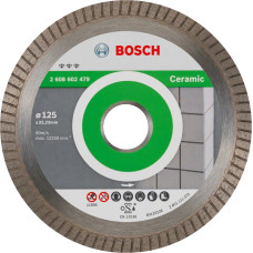 Алмазний диск Bosch Best for Ceramic Extra-Clean Turbo 125x22.23 мм.