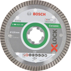 Алмазный диск Bosch Best for Ceramic Extra Clean Turbo X-LOCK 125x22.23 мм.