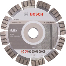 Алмазный диск Bosch Best for Concrete 150x22.23 мм.