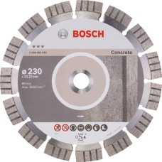 Алмазный диск Bosch Best for Concrete 230x22.23 мм.