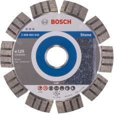 Алмазный диск Bosch Best for Stone 125x22.23 мм.