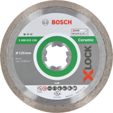 Алмазный диск Bosch Standard for Ceramic X-LOCK 125x22.23 мм.