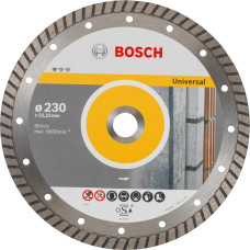 Алмазный диск Bosch Standard for Universal Turbo 230x22.23 мм.