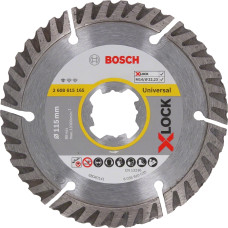 Алмазний диск Bosch Standard for Universal X-LOCK 115x22.23 мм.