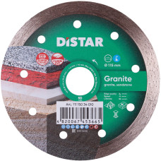 Алмазний диск Distar Granite 1A1R 115x22.23 мм.