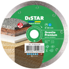 Алмазний диск Distar Granite Premium 1A1R 125x22.23 мм.