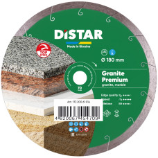 Алмазний диск Distar Granite Premium 1A1R 180x25.4 мм.