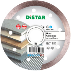 Алмазний диск Distar Hard Ceramics 1A1R 115x22.23 мм.