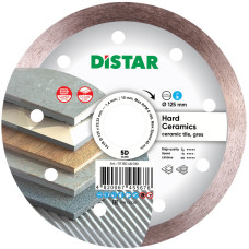 Алмазний диск Distar Hard Ceramics 1A1R 125x22.23мм.