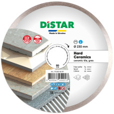 Алмазний диск Distar Hard Ceramics 1A1R 230x25.4 мм.