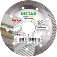 Алмазный диск Distar Multigres 1A1R 115x22.23 мм.