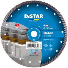 Алмазный диск Distar Turbo Beton 230x22.23 мм.