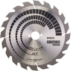 Пильный диск Bosch Construct Wood 250x30x20 (2608641774)