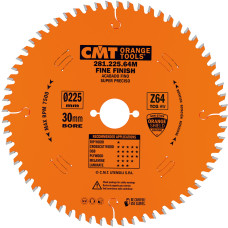 Пиляльний диск CMT Fine Finish 281 225x30x64 мм. (281.225.64M)