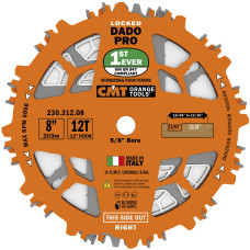 Пиляльний диск CMT Locked Dado PRO Set 203x15.88x12 мм. (230.312.08)