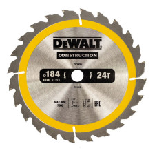 Пиляльний диск DeWALT Construction DT1939 184x16x24 мм.