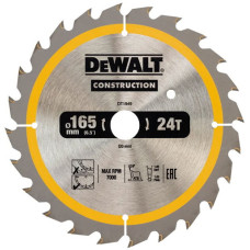 Пильный диск DeWALT Construction DT1949 165x20x24 мм.