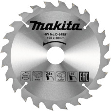 Пильный диск Makita D-64951 190x30x24 мм.