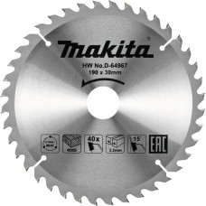 Пильный диск Makita D-64967 190x30x40 мм.