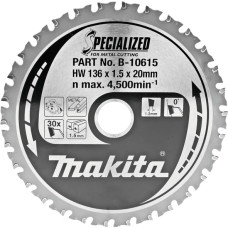 Пиляльний диск Makita Specialized B-10615 136x20x30 мм.