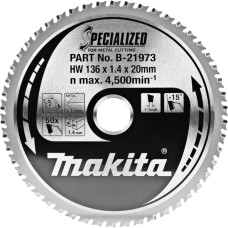 Пильный диск Makita Specialized B-21973 136x20x50 мм.