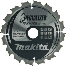 Пиляльний диск Makita Specialized  B-33059 190x30x16 мм.