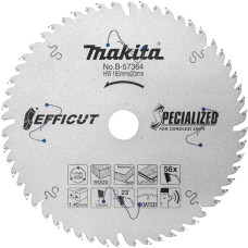 Пильный диск Makita Specialized Efficut B-57364 165x20x56 мм.