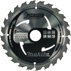 Пиляльний диск Makita Specialized Efficut B-64191 190x30x24 мм.