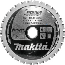 Пиляльний диск Makita Specialized Efficut B-69266 136x20x30 мм.