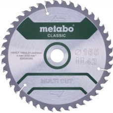 Пиляльний диск Metabo Multi cut Classic 165x20x42 мм. (628280000)