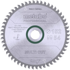 Пильный диск Metabo Multi cut Professional 152x20x54 мм. (628070000)