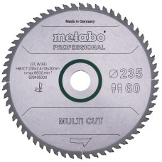 Пильный диск Metabo Multi cut Professional 235x30x60 мм. (628495000)