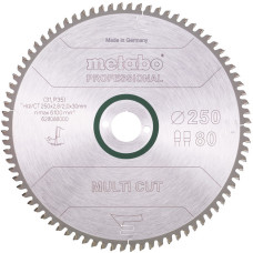 Пиляльний диск Metabo Multi cut Professional 250x30x80 мм. (628088000)