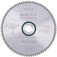 Пиляльний диск Metabo Multi cut Professional 254x30x80 мм. (628093000)