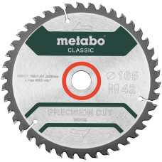 Пиляльний диск Metabo Precision cut Wood Classic 165x20x42 мм. (628027000)