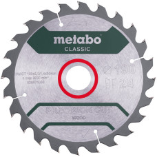 Пильный диск Metabo Precision cut Wood Classic 190x30x24 мм. (628675000)