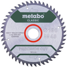 Пиляльний диск Metabo Precision cut Wood Classic 190x30x48 мм. (628664000)