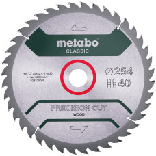 Пильный диск Metabo Precision cut Wood Classic 254x30x40 мм. (628325000)